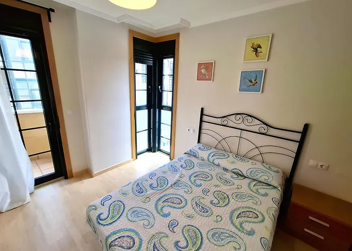 Διαμέρισμα Playa Rapadoira. Terraza Y Piscina